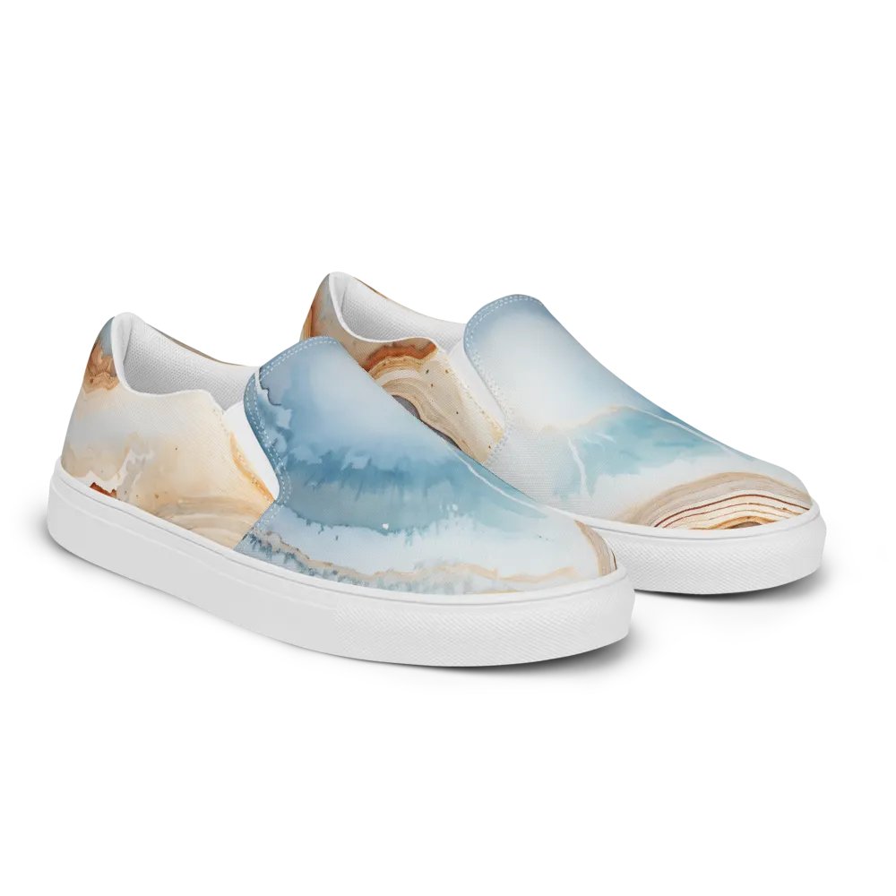 Banded Agate Slip-On Canvas Shoes product image (8)