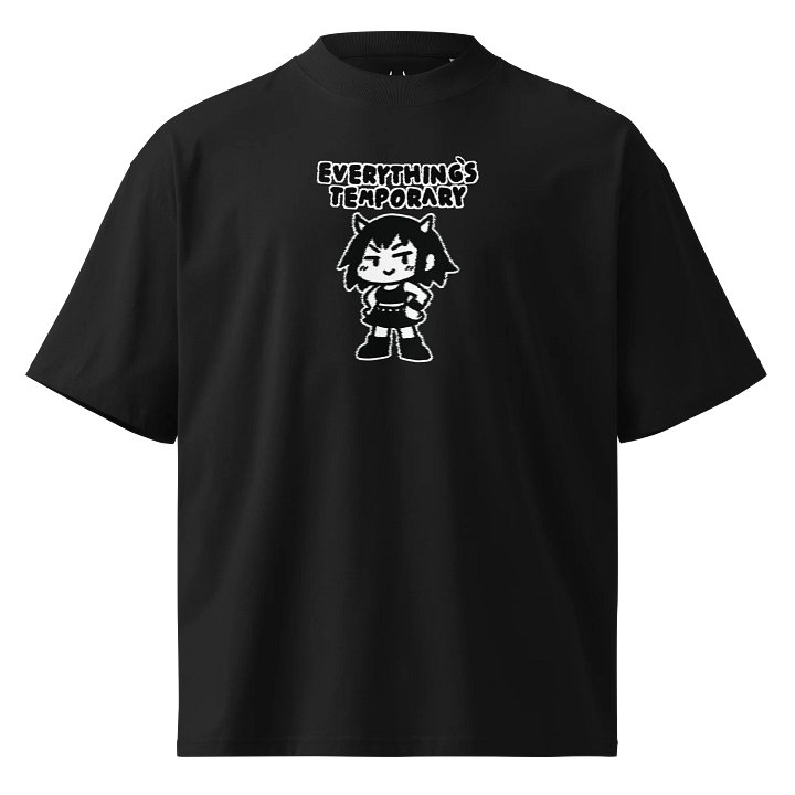 Demi Teen Oversized Shirt blk product image (1)