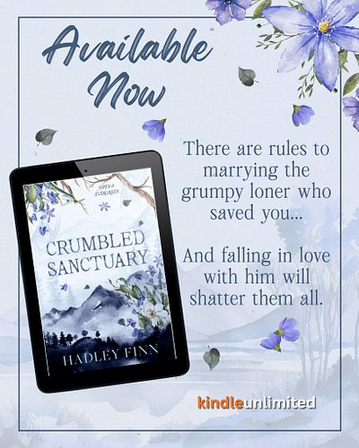 💙 AVAILABLE NOW 💙

Crumbled Sanctuary is #availablenow and in #kindleunlimited.

There are rules to marrying the grumpy loner...