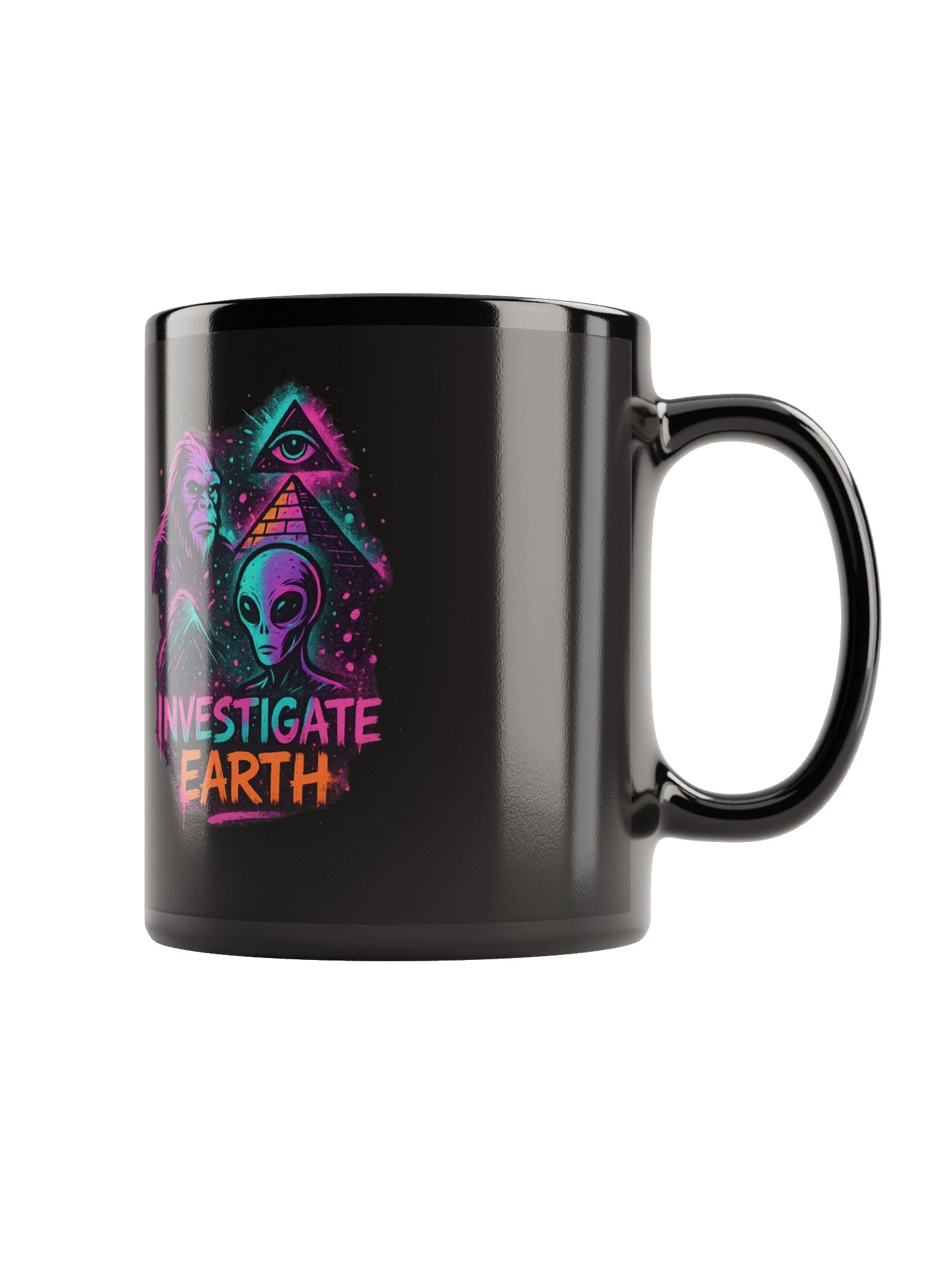 Neon Investigate Earth Mug product image (1)