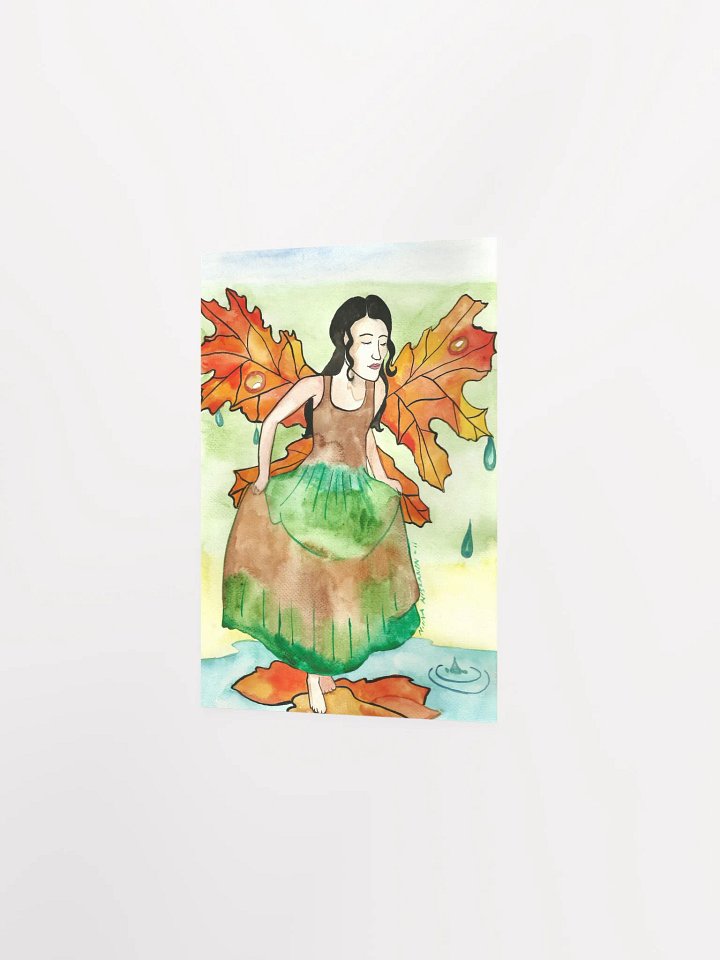 After The Rain Fairy Art Print product image (2)