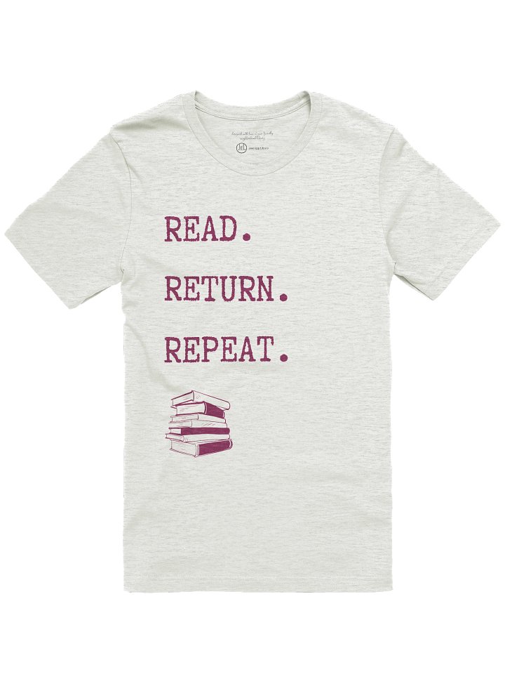 Library Rules T-Shirt (Light) product image (1)