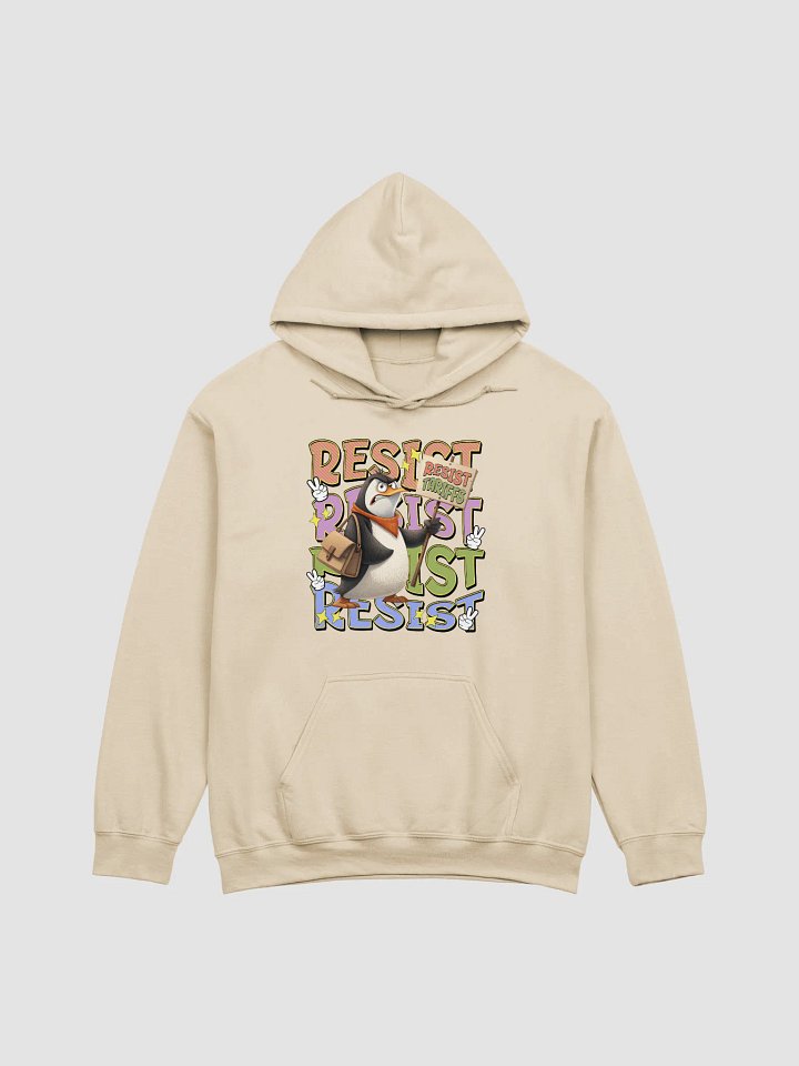 Resist Tariffs Penguin Rebel Hoodie product image (13)