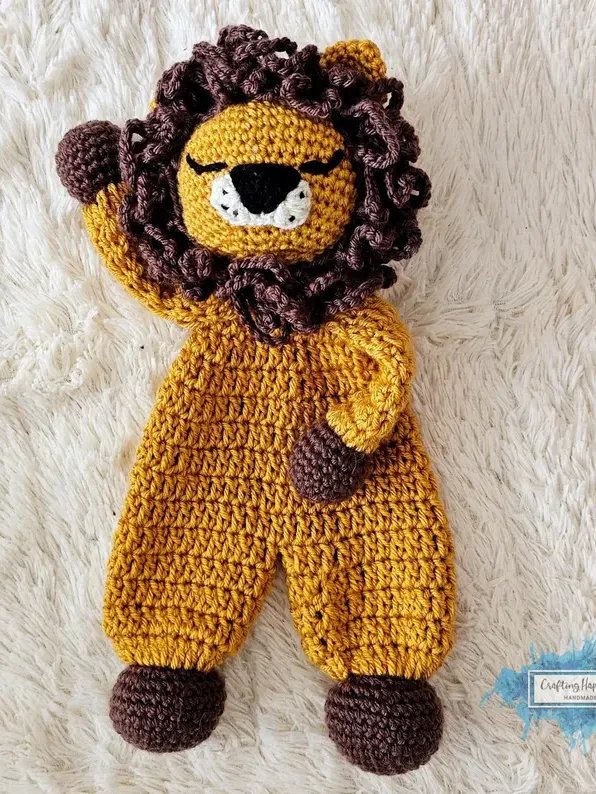 Crochet Lion Ragdoll Pattern – Kawaii Amigurumi Cuddler (PDF Pattern) product image (8)
