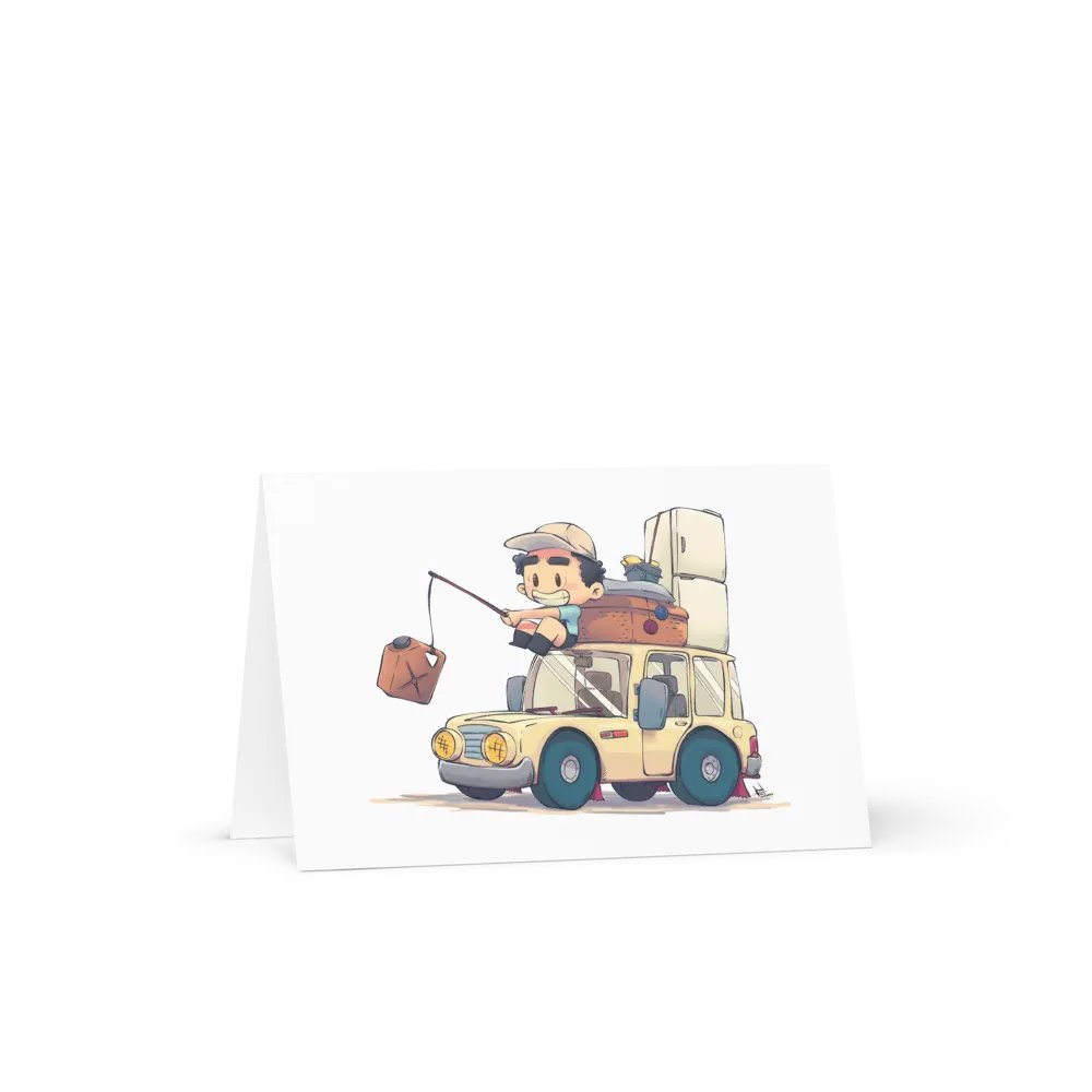 Go Go My Car | Greeting Card product image (1)