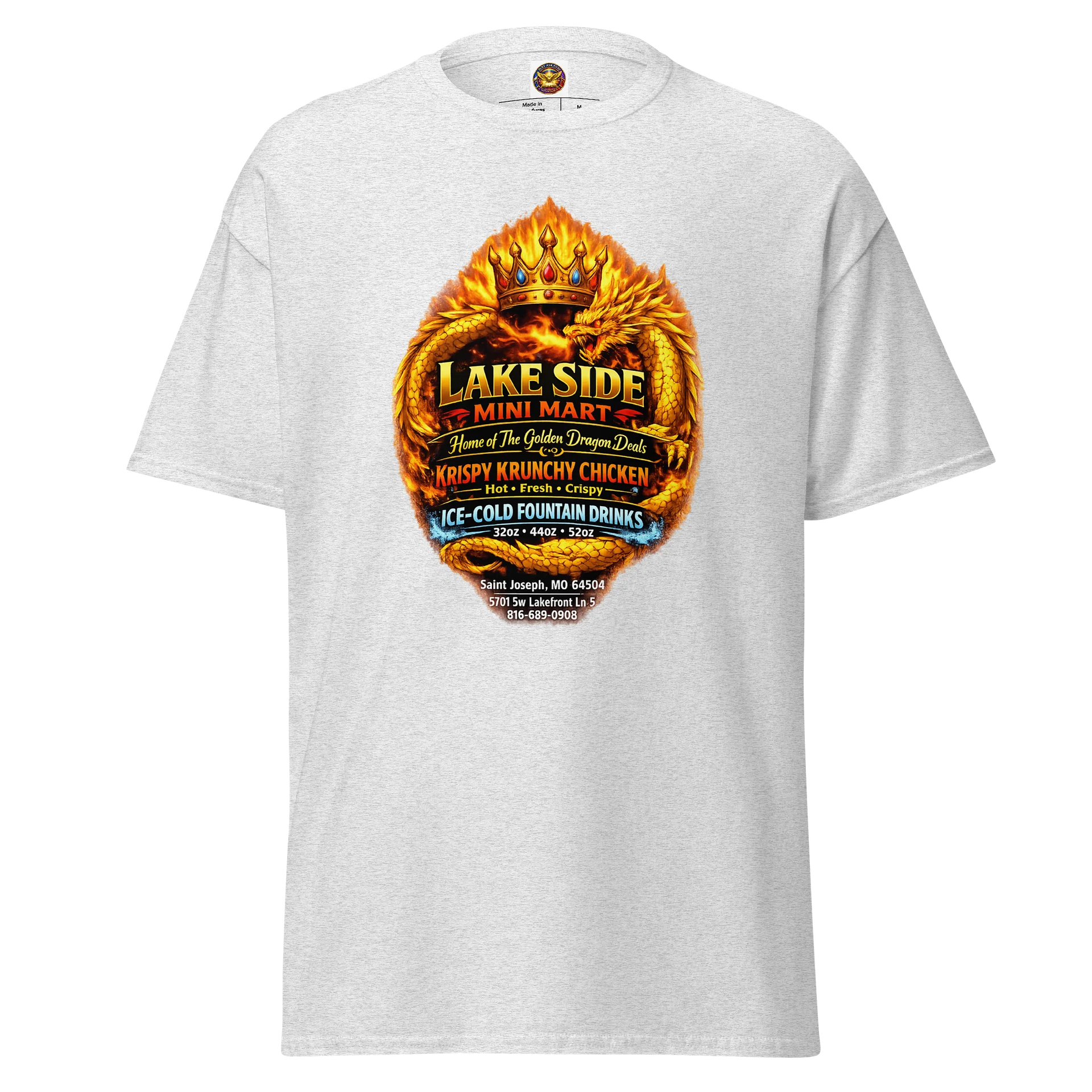 Lake Side Golden Dragon Tee product image (5)