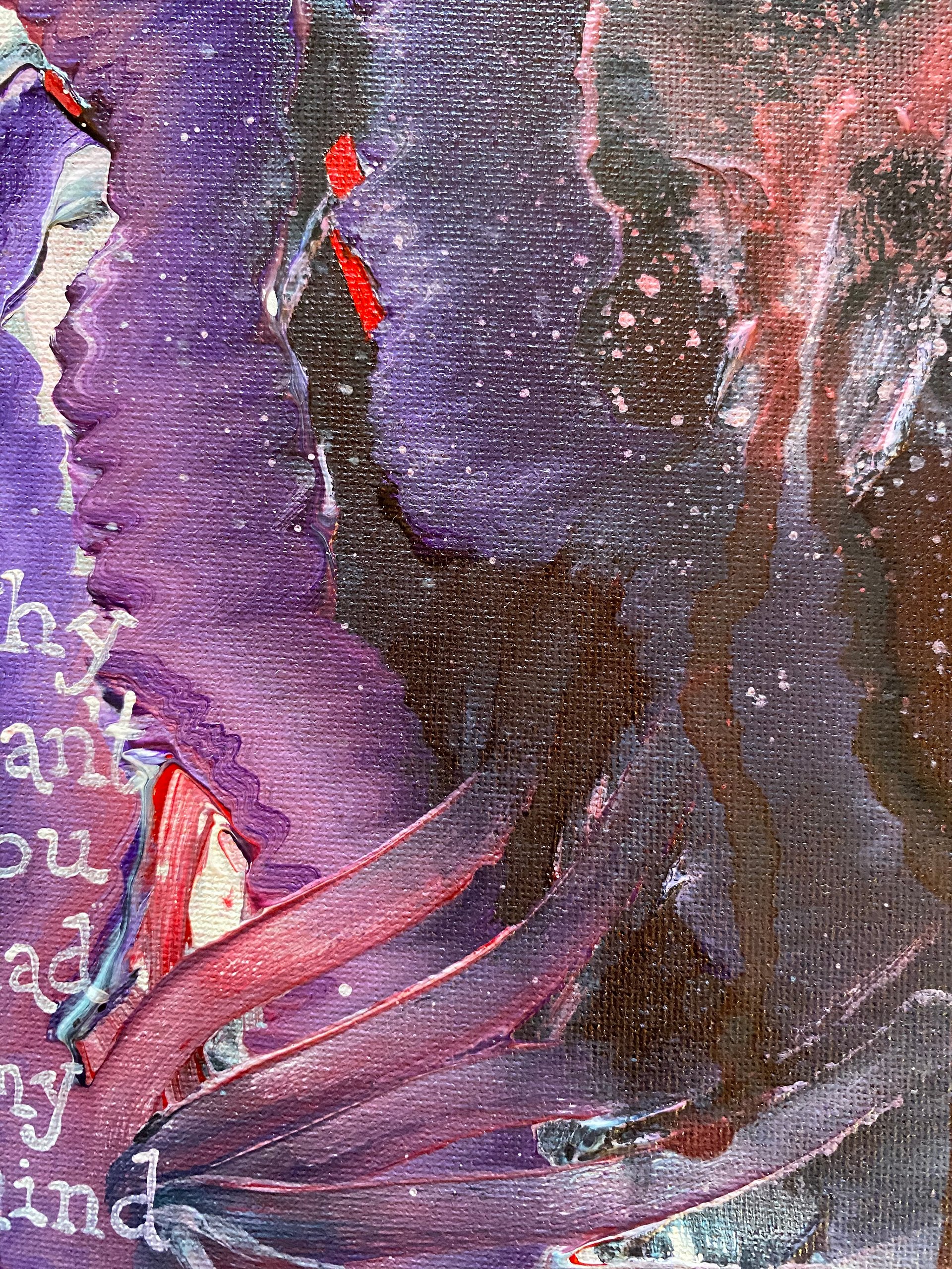 Dear....... Satellite Eclipse Lyric Painting product image (2)