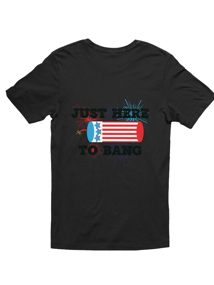 Mann Pyro T-Shirt (Just here to bang) product image (2)