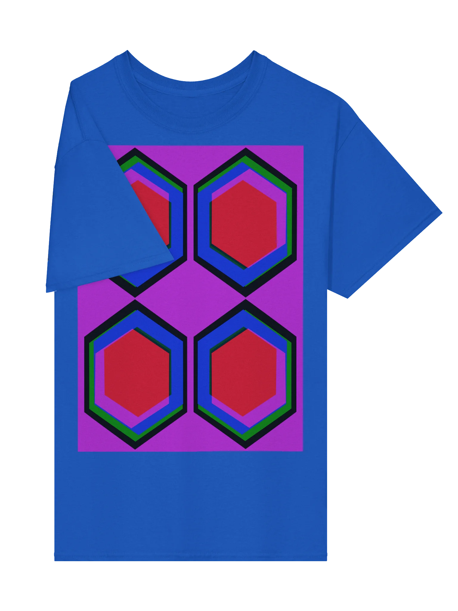 Hexagon Hues T-Shirt product image (4)