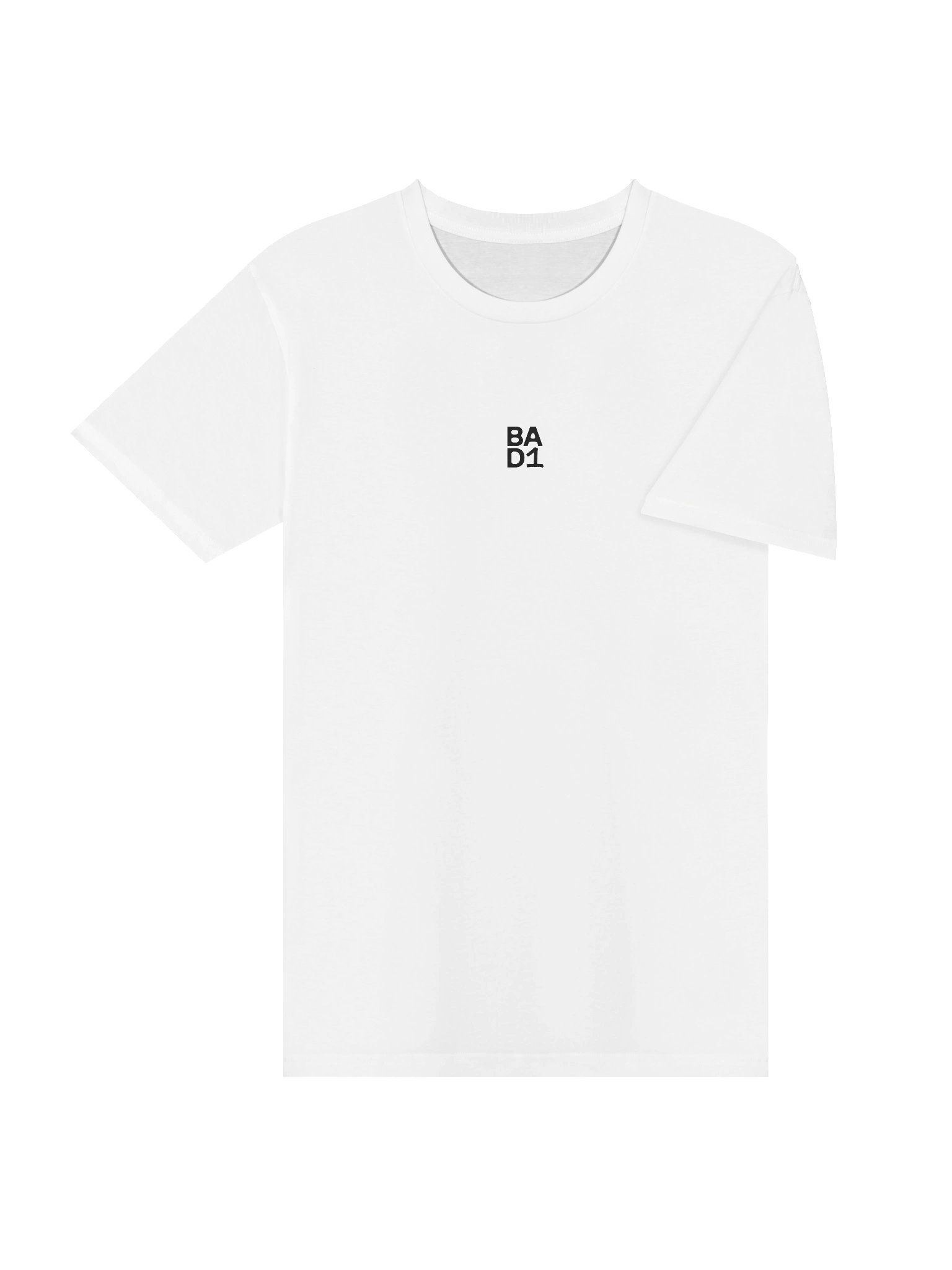 Bad1 White T-shirt product image (4)