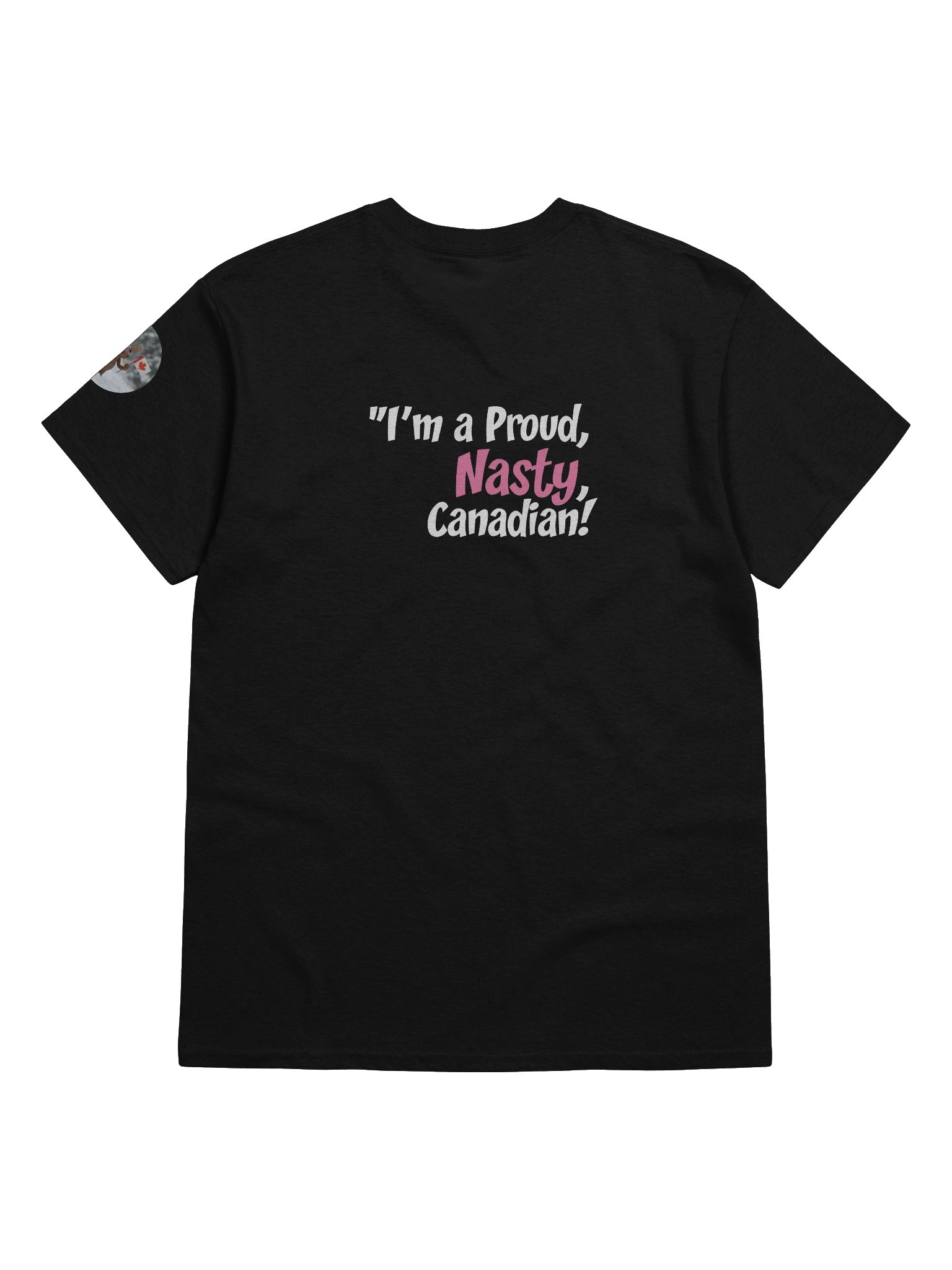 I'm a Proud, Nasty, Canadian | Essential Character Tee product image (6)