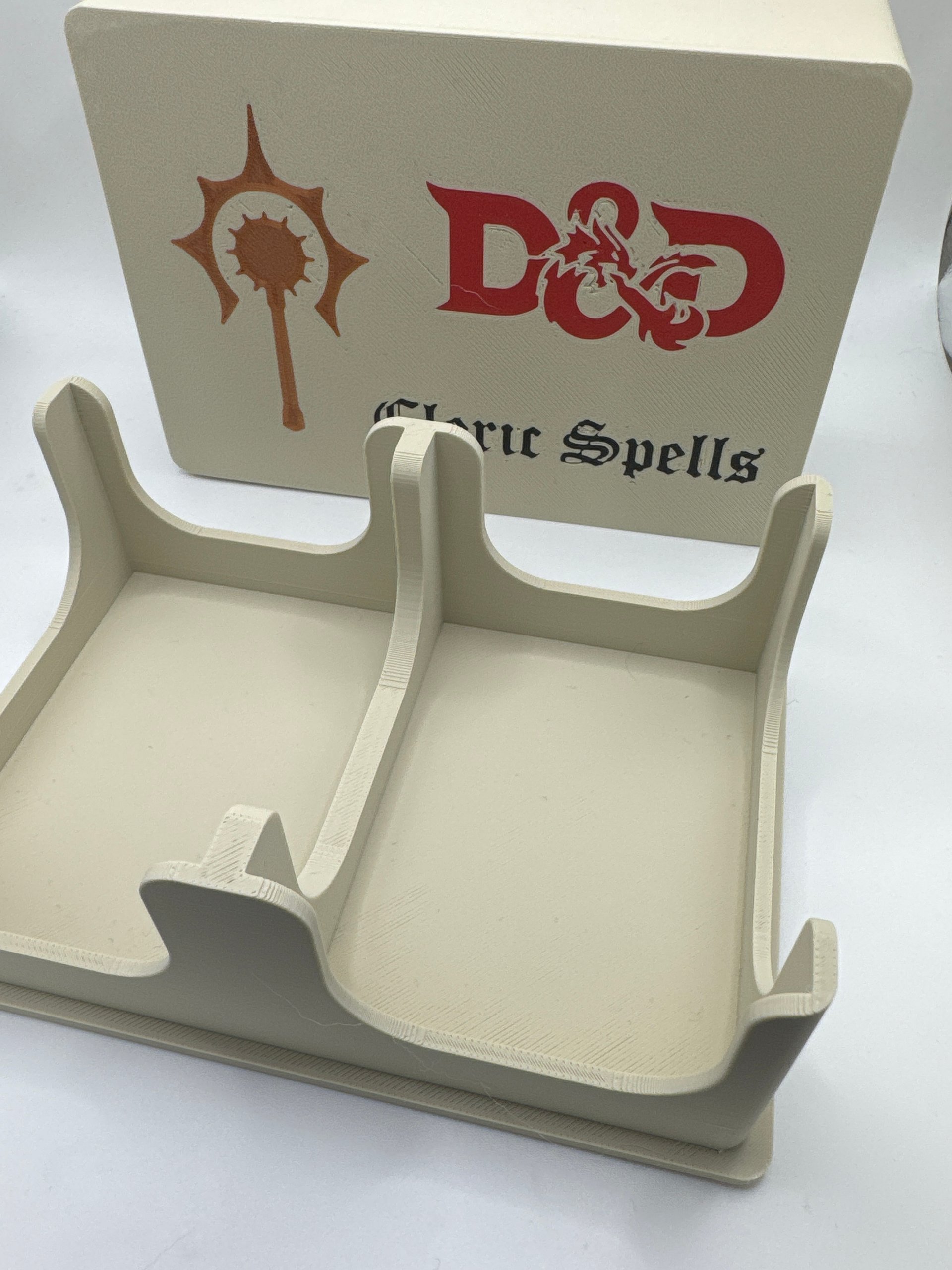 Dungeons and dragons Cleric Spell card holder product image (1)