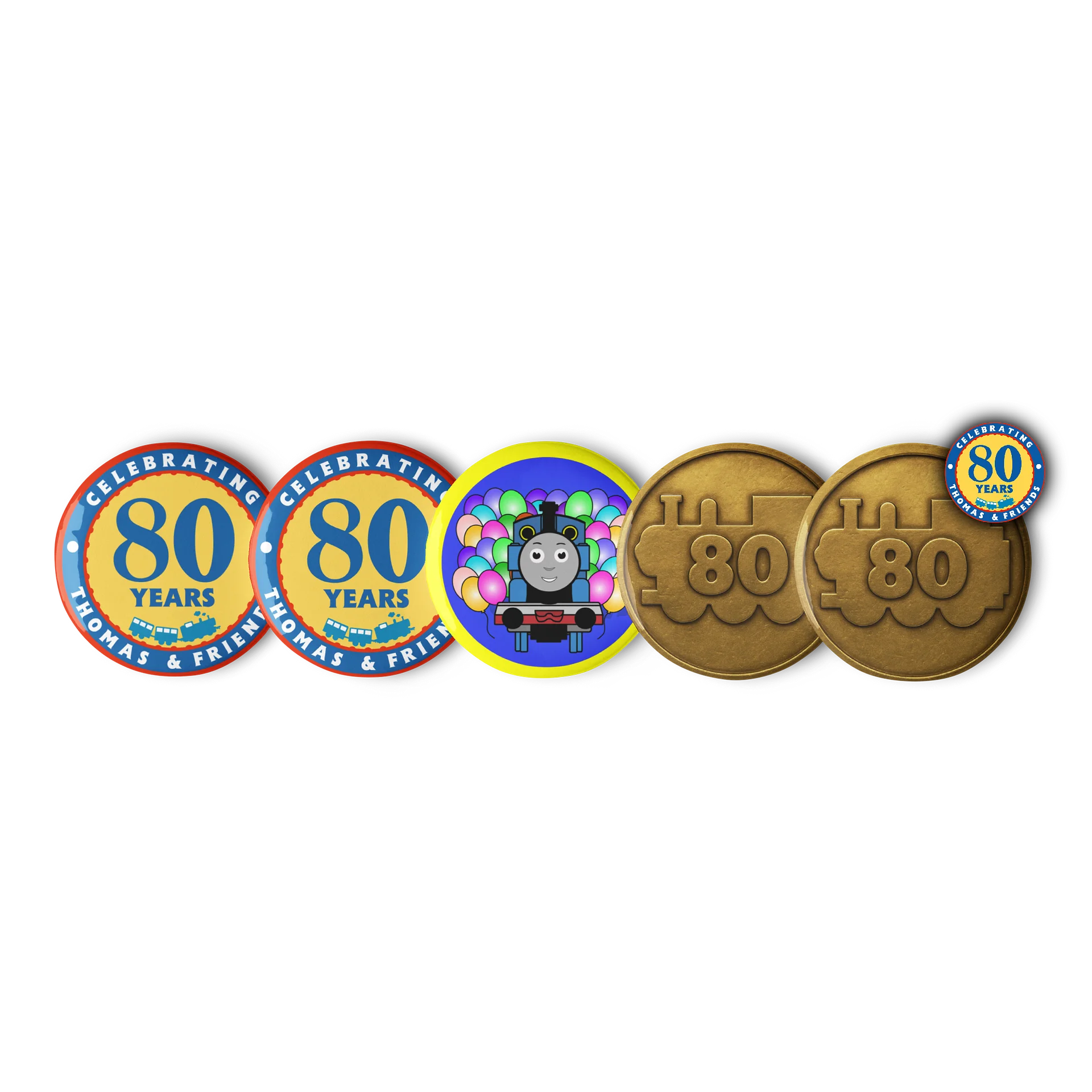 80th Anniversary Pin Set (Limited Edition) product image (1)