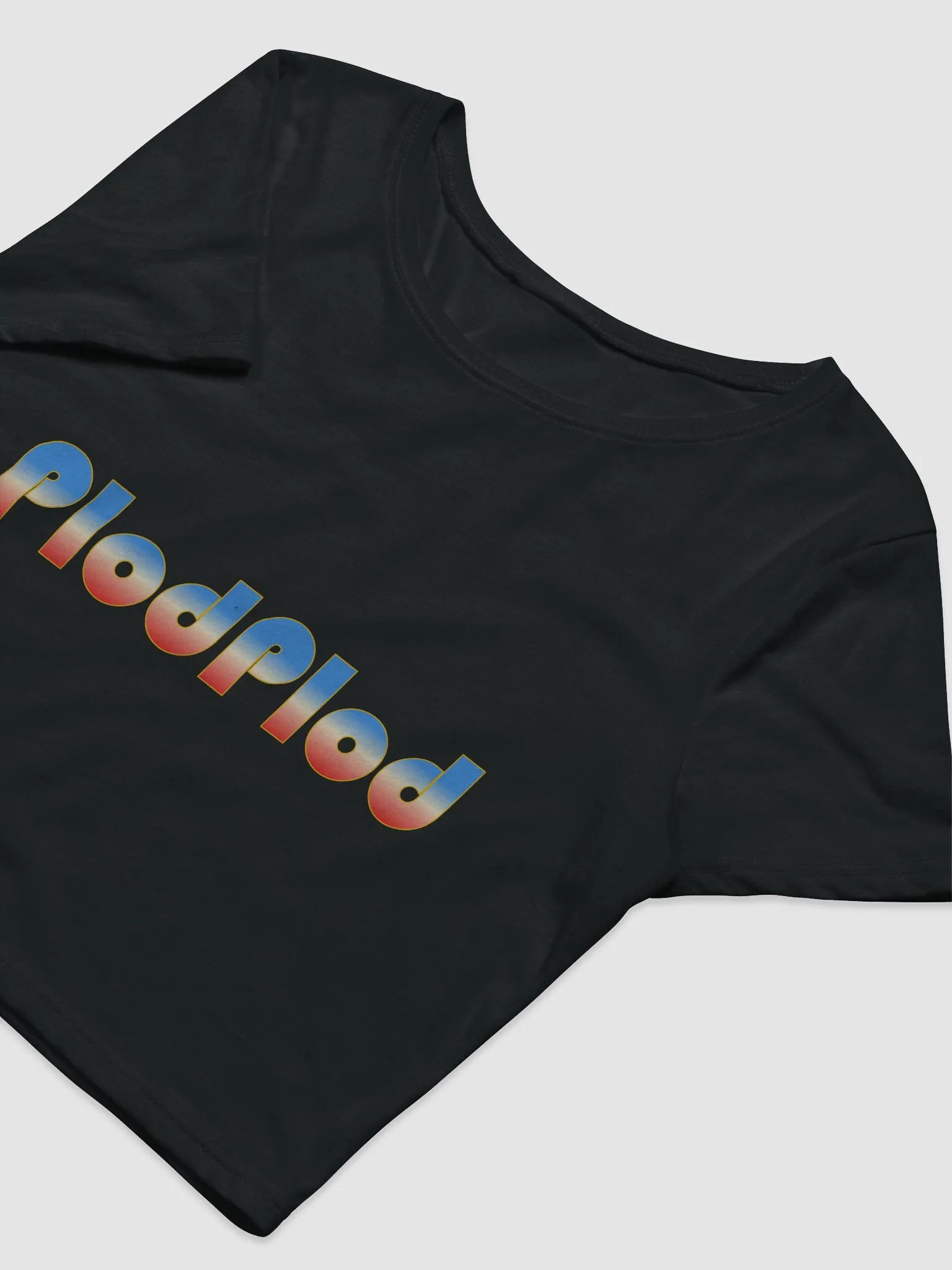PlodPlod original logo crop top product image (5)