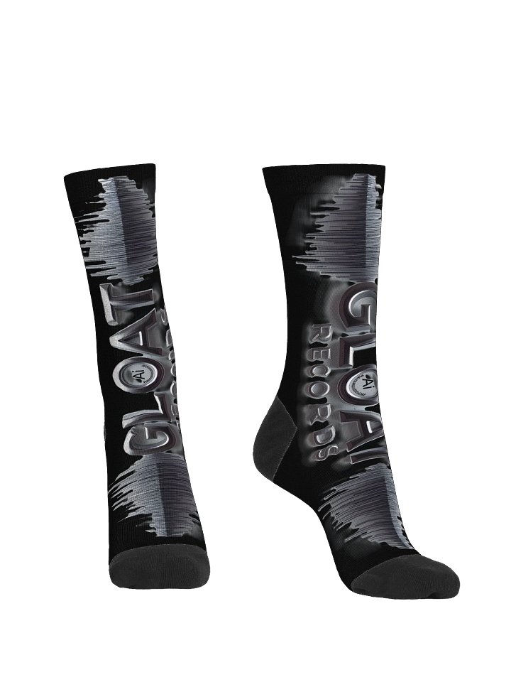 The Gloat Signature Crew Socks (Black) product image (2)