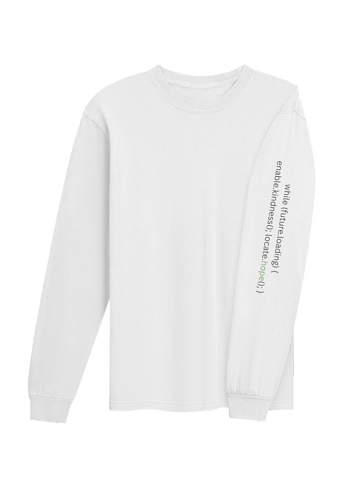 Enable Hope // Garment-Dyed Long Sleeve Shirt product image (1)