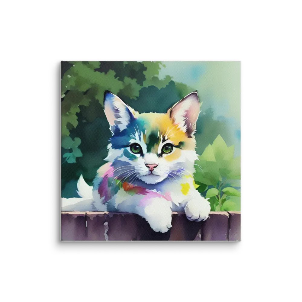 Cute Cat Digital Painting - v2 product image (2)