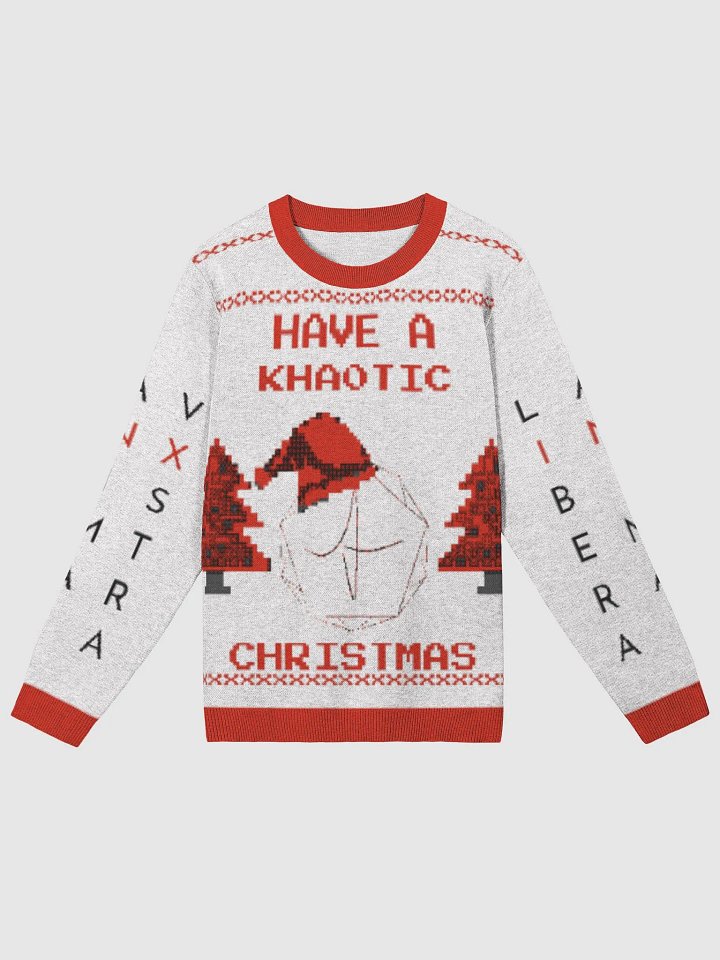 Have A Kha0tic Chirstmas (Ugly Christmas Sweater) product image (1)