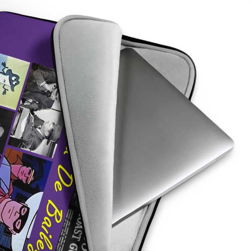 Retro Entertainment Laptop Sleeve product image (3)