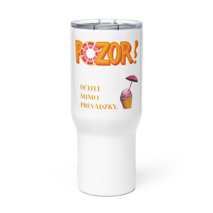 "Učiteľ mimo prevádzky" termohrnček product image (1)