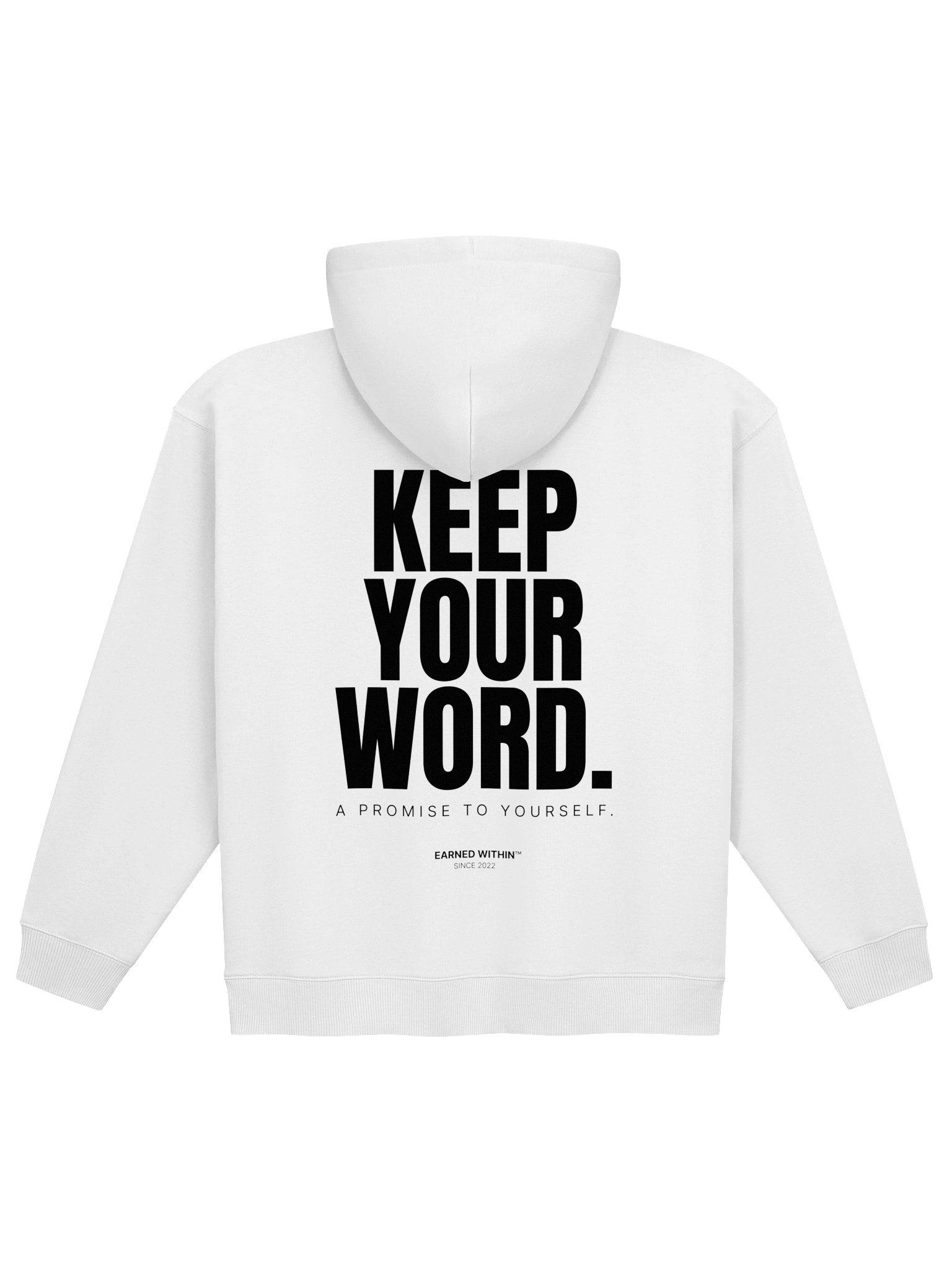 KEEP YOUR WORD HOODIE — LIGHT product image (1)