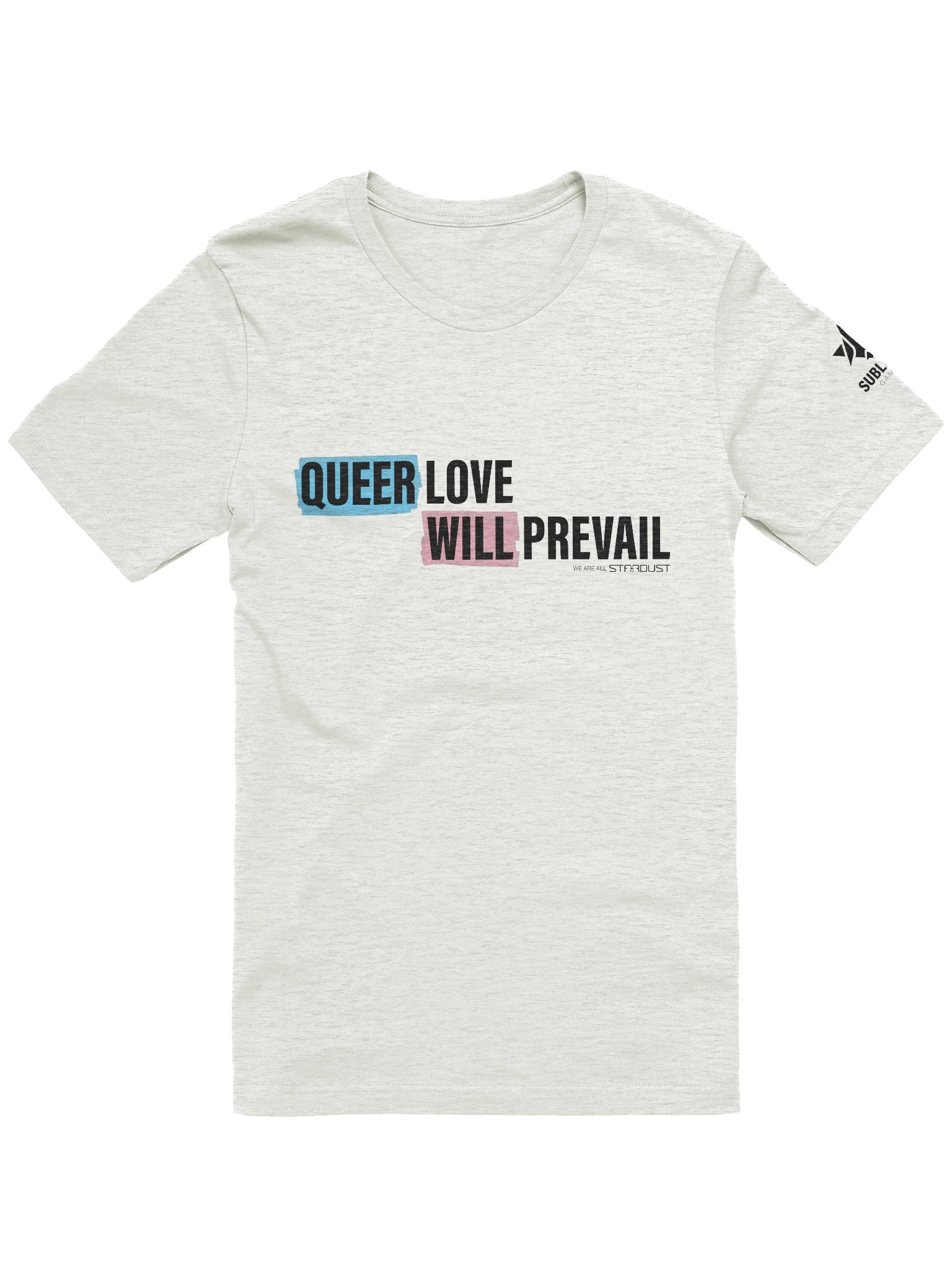 "Queer Love Will Prevail" Charity T-Shirt product image (2)