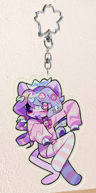 2021 Ash Keychain product image (1)