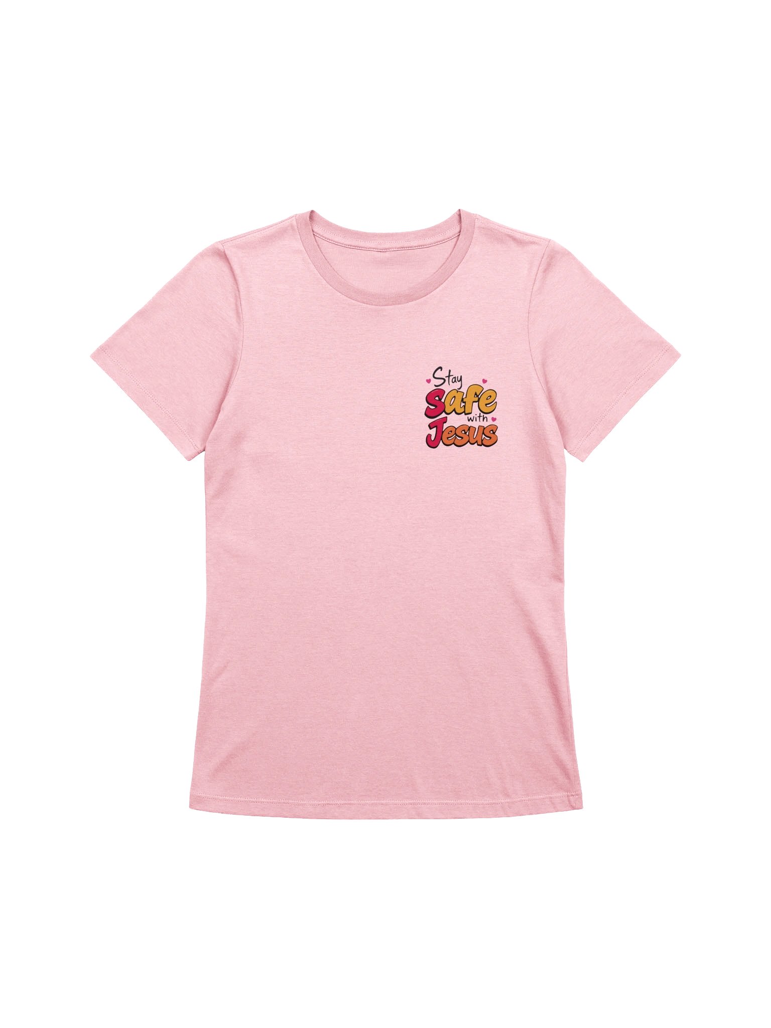 Heartfelt Stay Safe with Jesus Supersoft T-shirt product image (2)