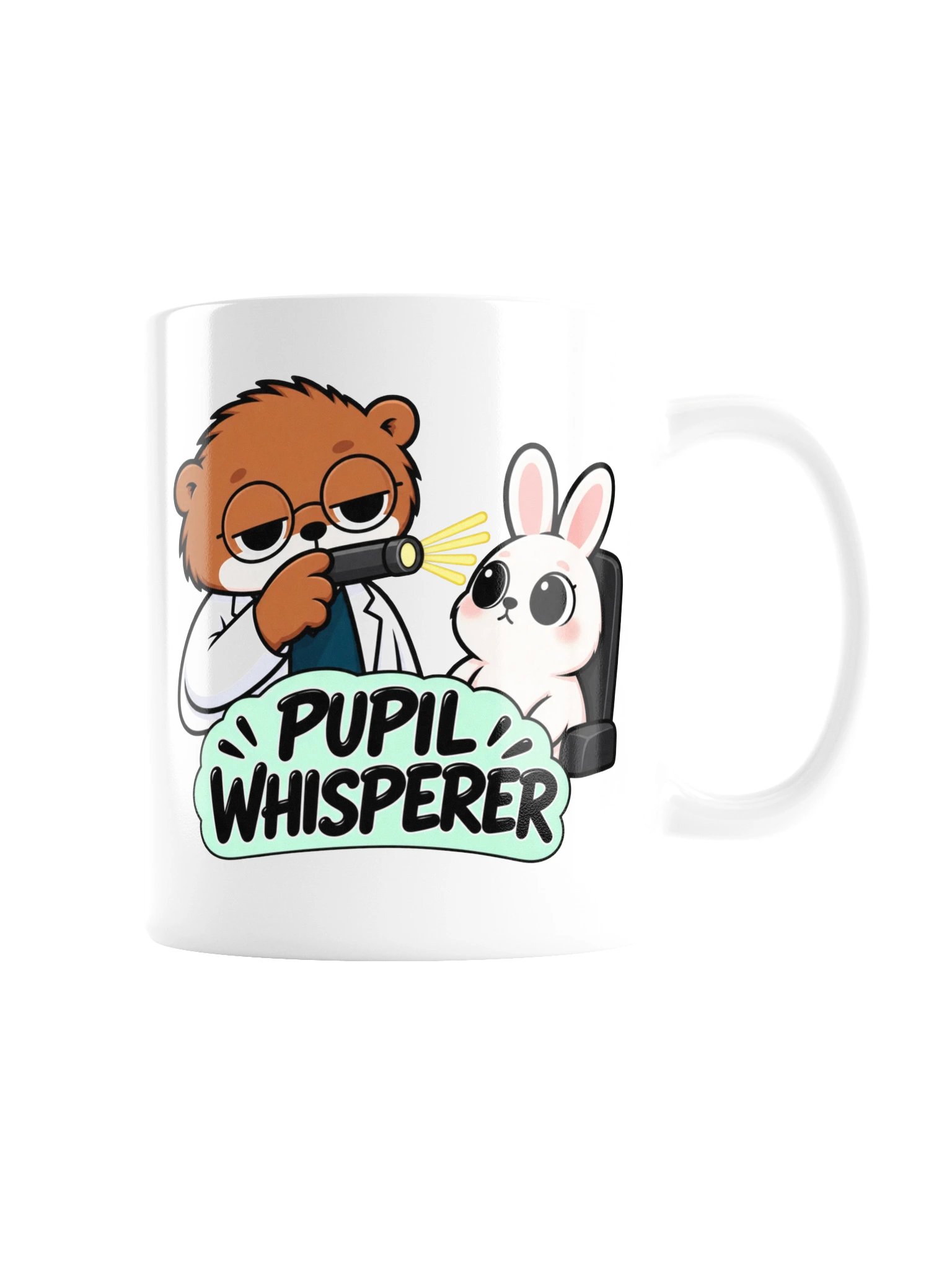 Sleepy Optometrist Pupil Whisperer Mug product image (3)