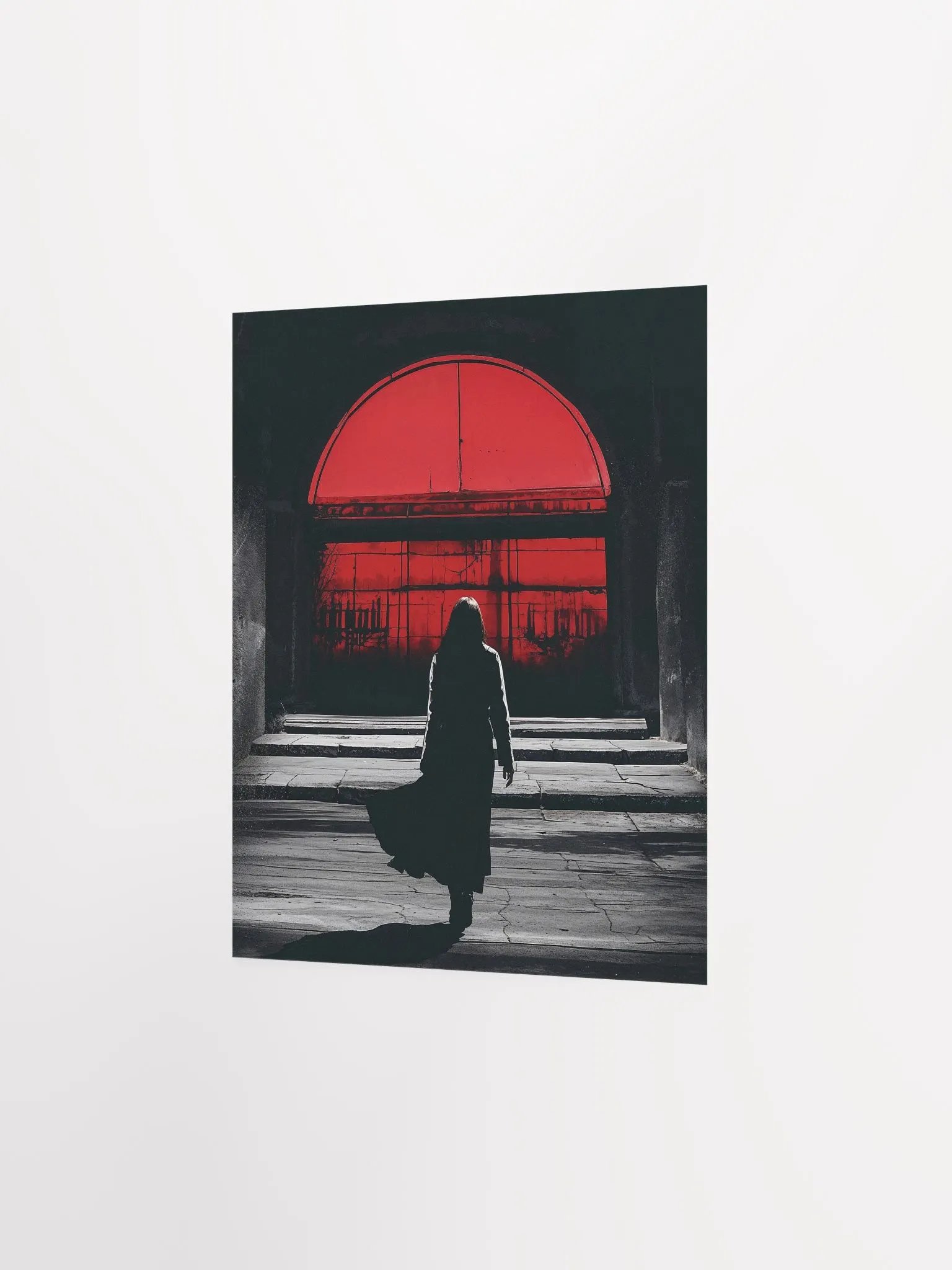 Crimson Silhouette Poster product image (13)