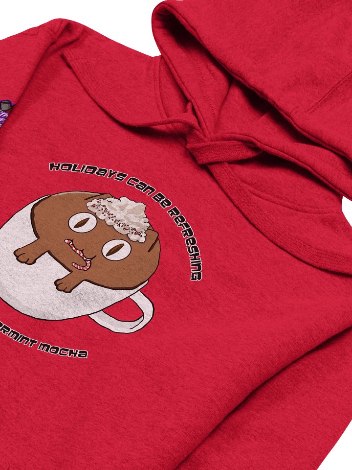 Peppermint Mocha Cat Hoodie - The Coffee Days 2024 product image (13)