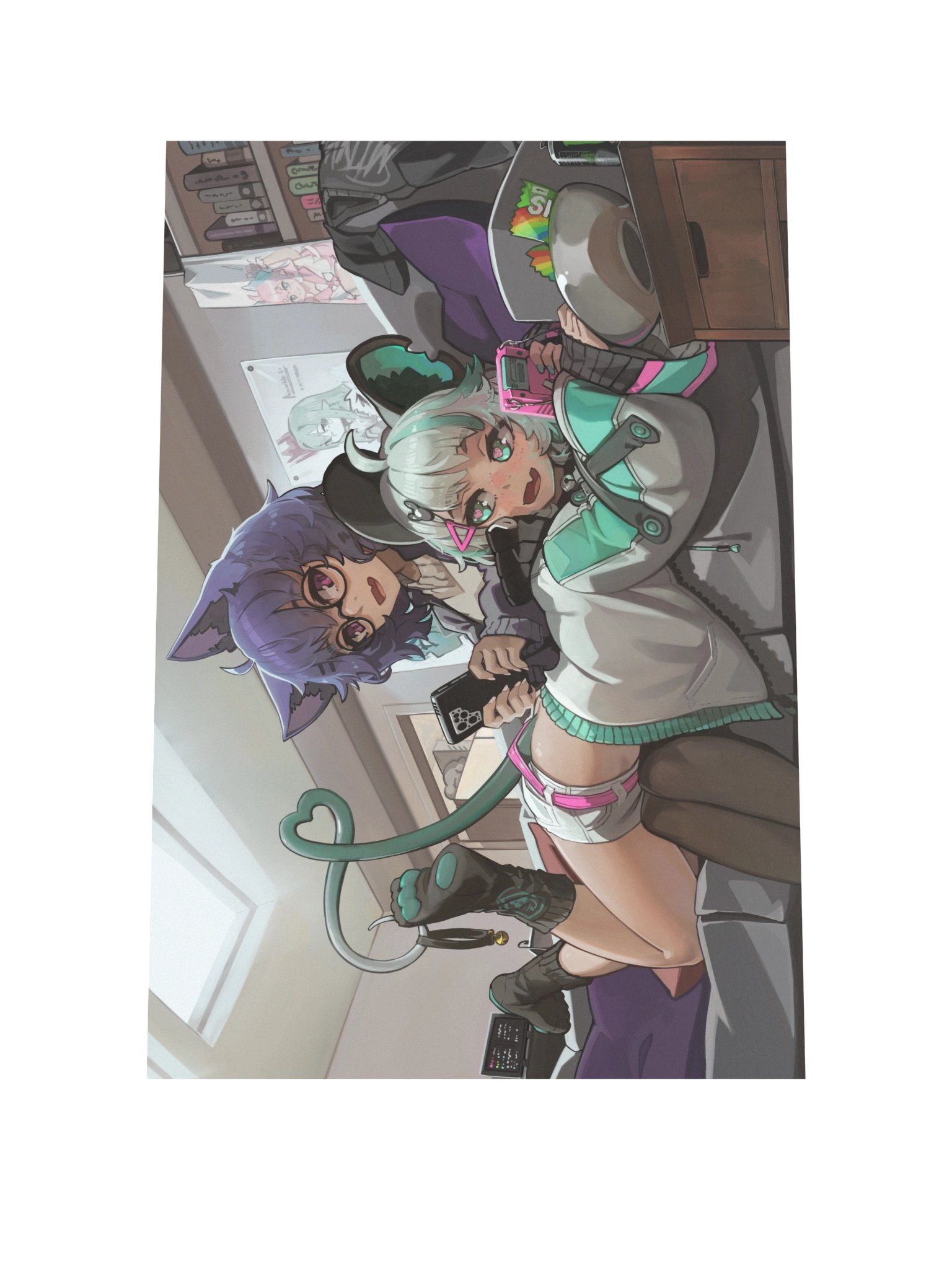 Kourra x Mushy Poster product image (1)
