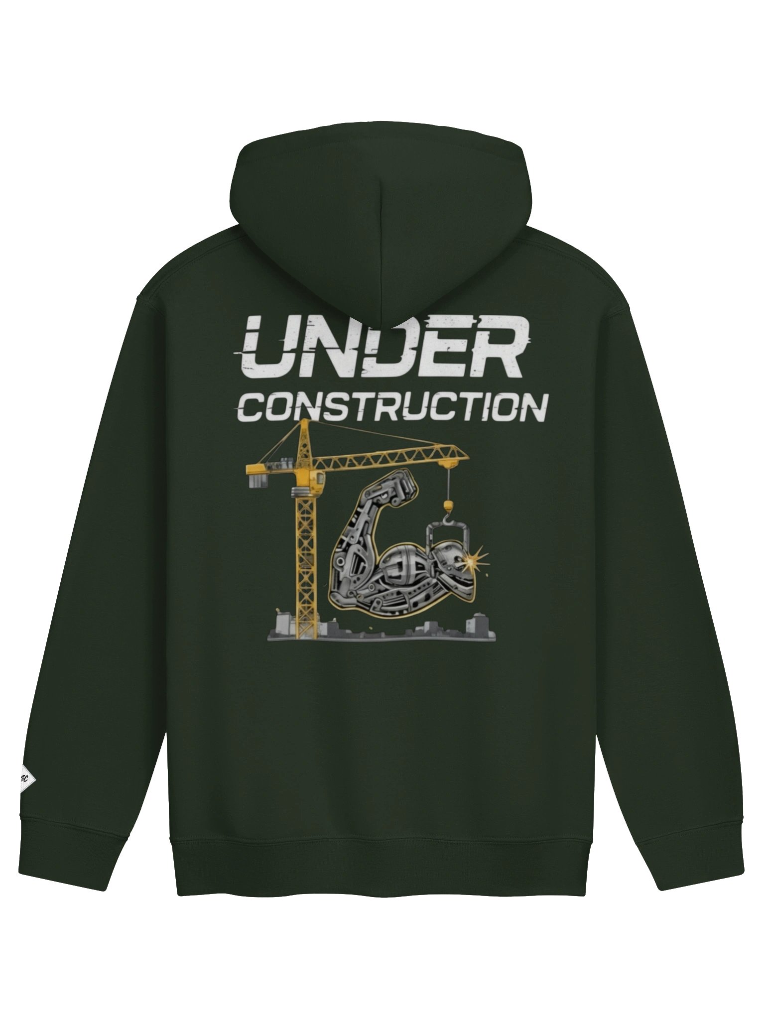 Pump Cover Under Construction Pullover Hoodie product image (8)