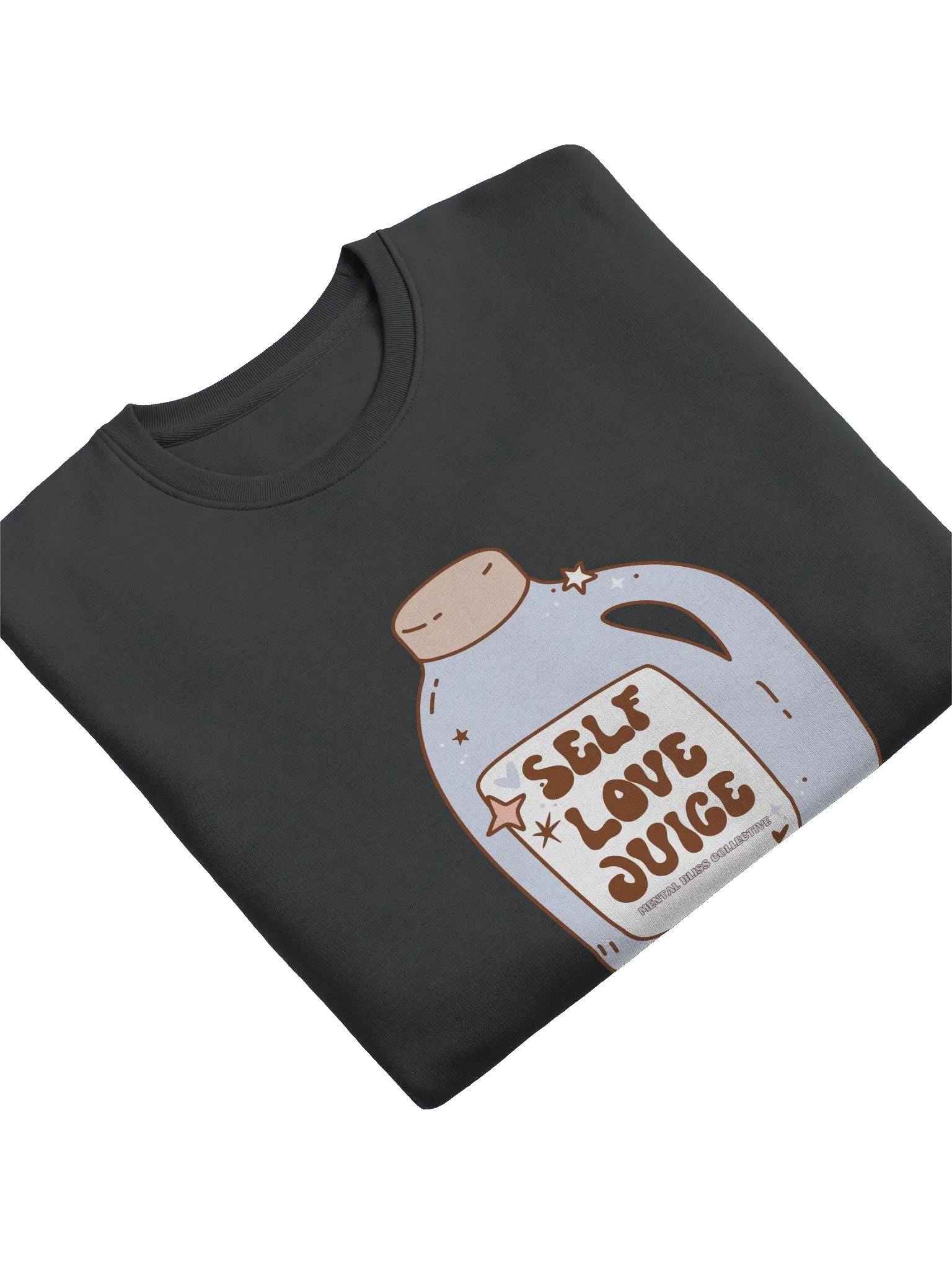 "Self Love Juice" Organic Cotton Sweatshirt – Stay Hydrated with Self-Love product image (5)