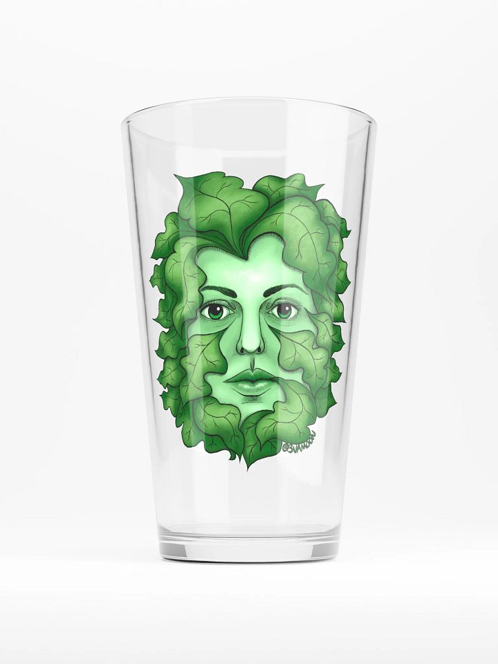 Green Goddess Pint Drinking Glass product image (1)