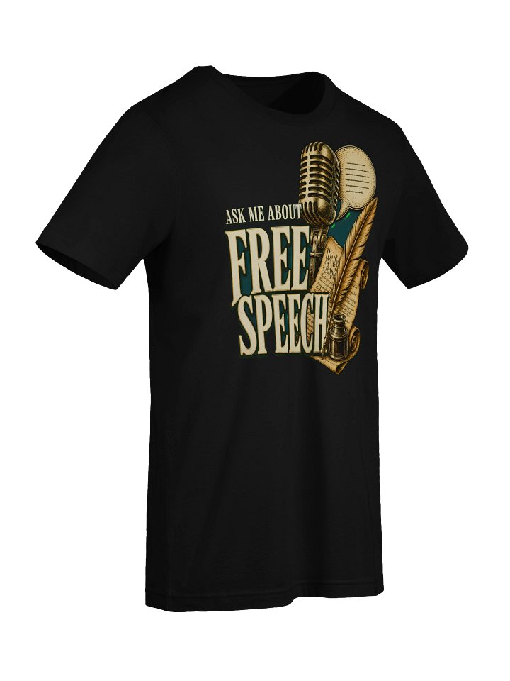 Ask Me About Free Speech Tee product image (7)
