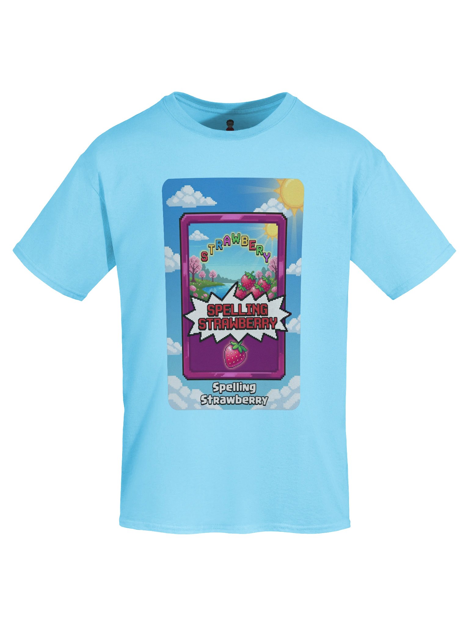Spelling Strawberry T-shirt product image (1)