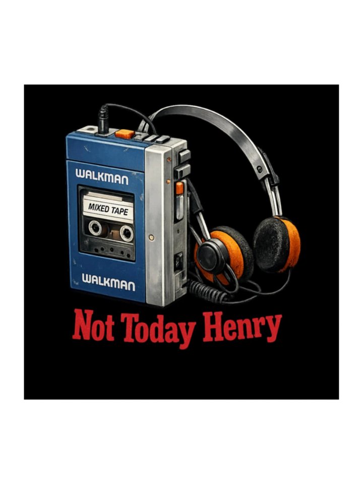 'Not Today Henry' Kiss Cut Stickers product image (2)