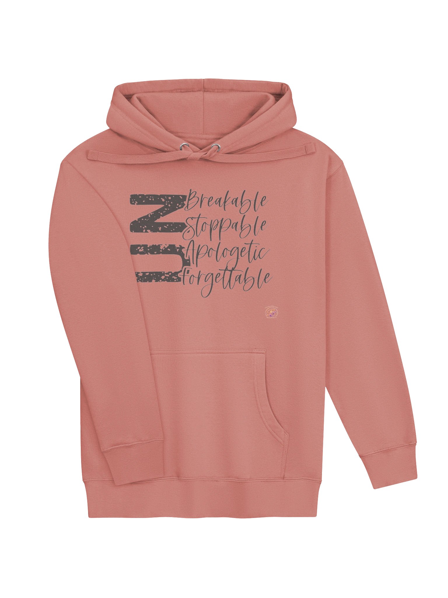 The Four Pillars of Becoming: Unbreakable, Unstoppable, Unapologetic, Unforgettable Unisex Hoodie product image (21)