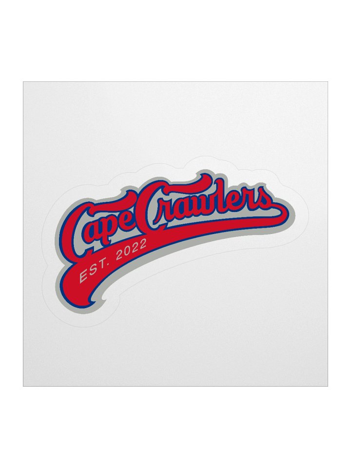 Varsity Logo (Red) Sticker product image (1)
