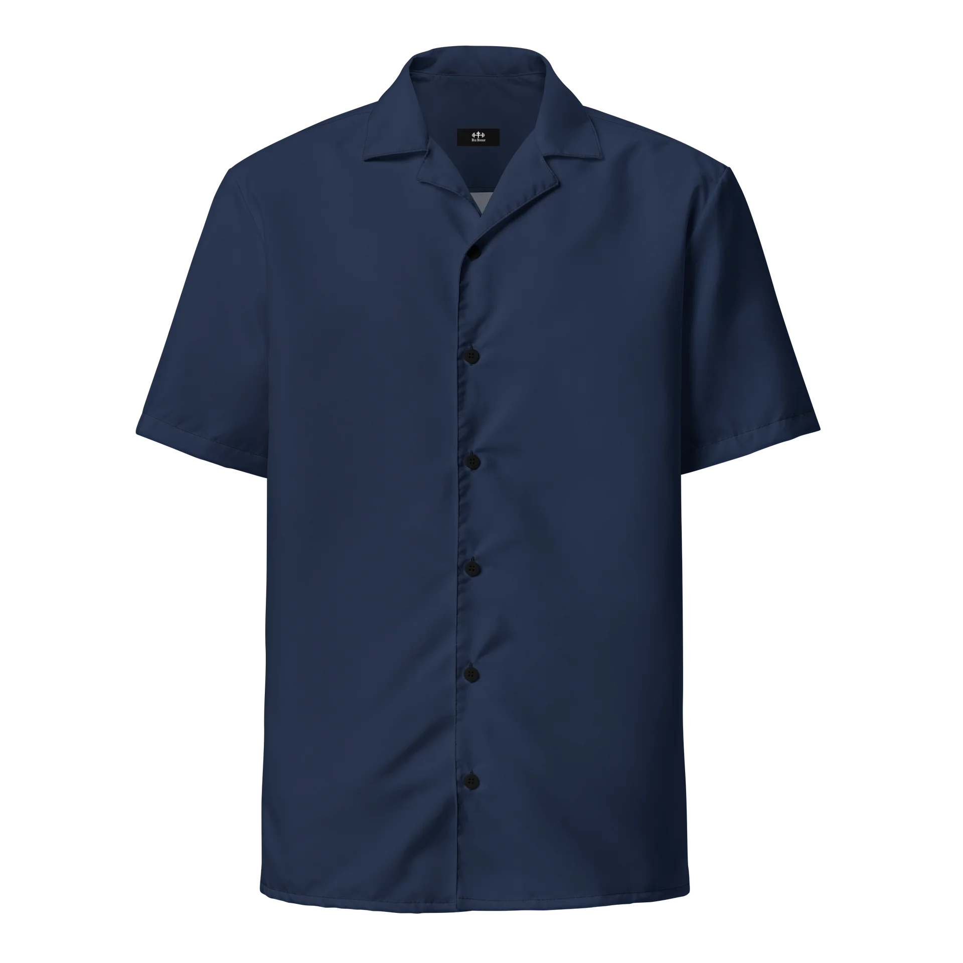 His House Aloha Shirt - Navy product image (4)