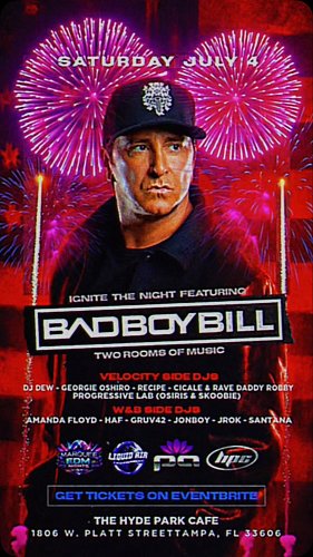 🎟️ TICKETS 🎟️ https://badboybill2026.eventbrite.com 💸Promo Code “SANTANA” #djpaulsantana #goodvibesonly #djsantana #floridaed...