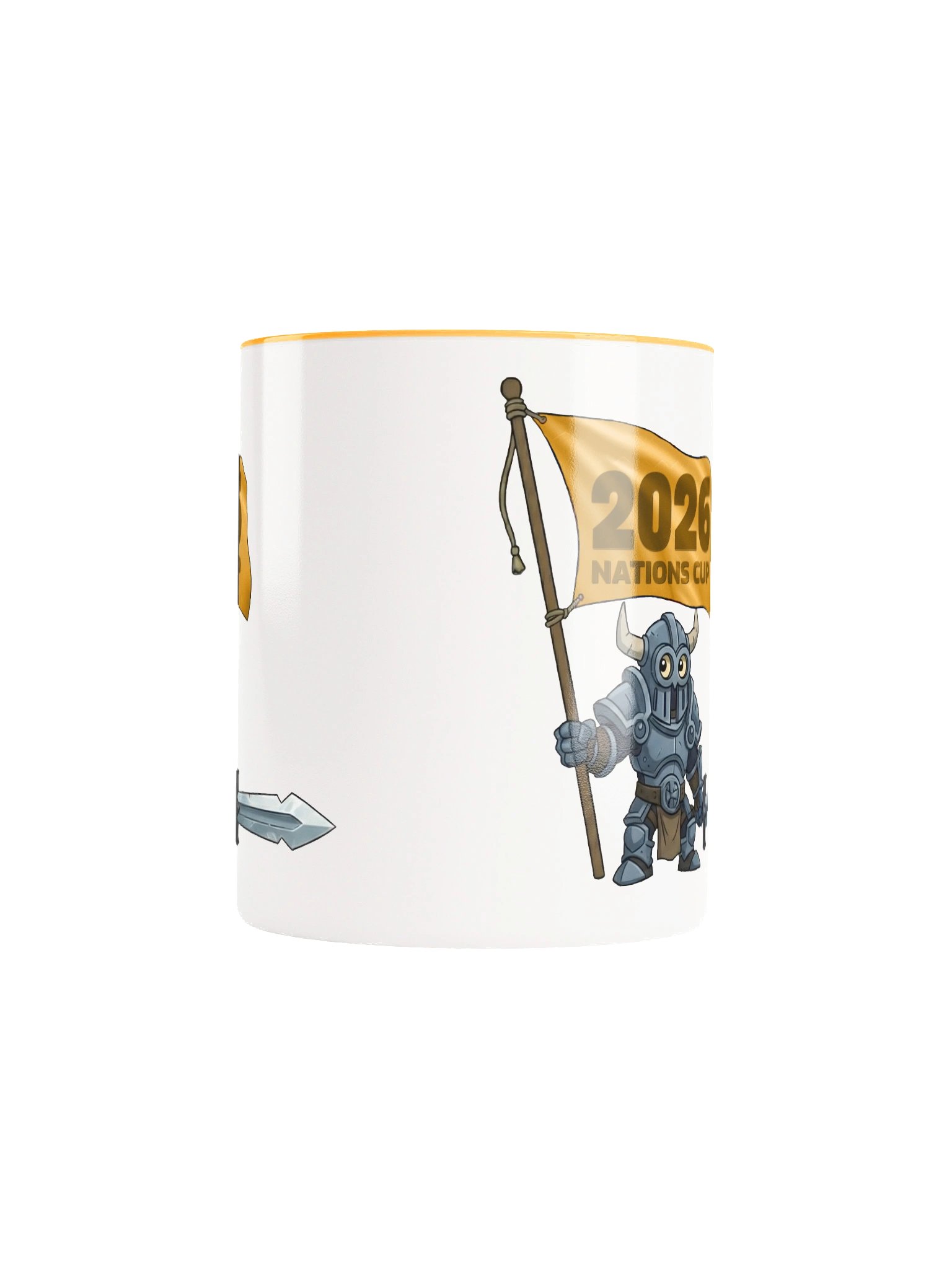 Nations Cup 2026 Yellow Mug product image (5)