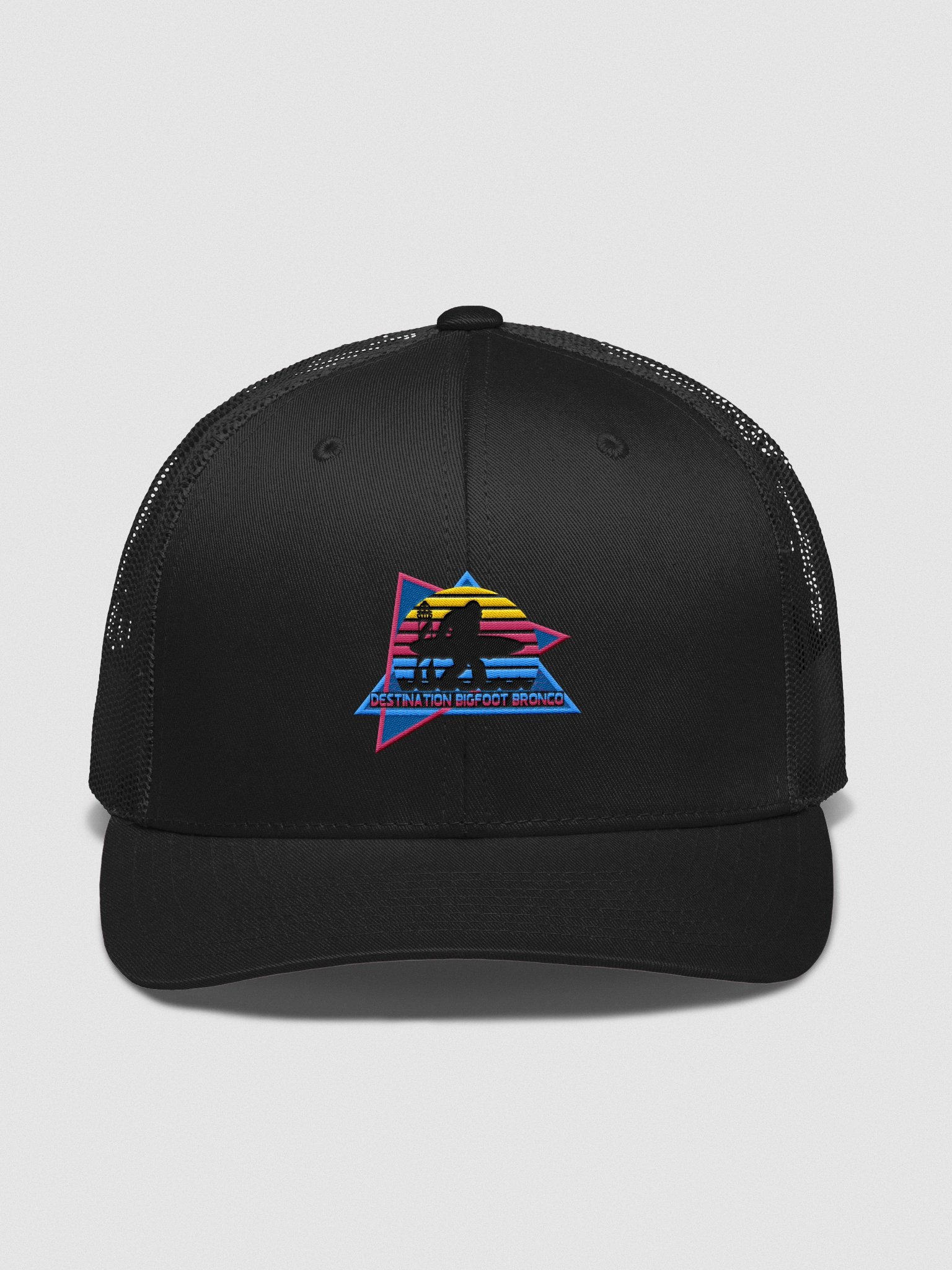 Destination Bigfoot Bronco Retro-Inspired Original Trucker Cap (Multiple Colors Available) product image (1)