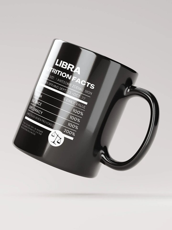 Libra Nutrition Facts Mug product image (4)