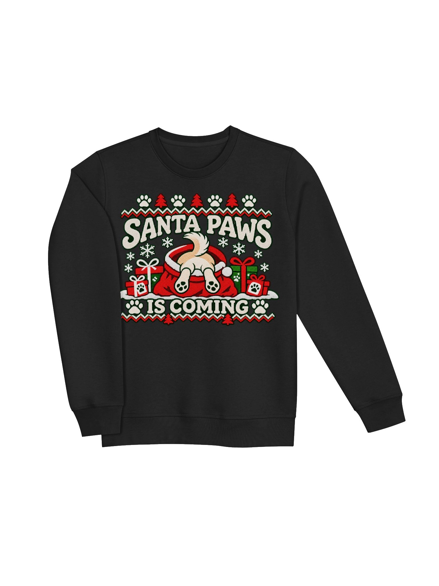 Santa Paws Christmas Sweatshirt product image (15)