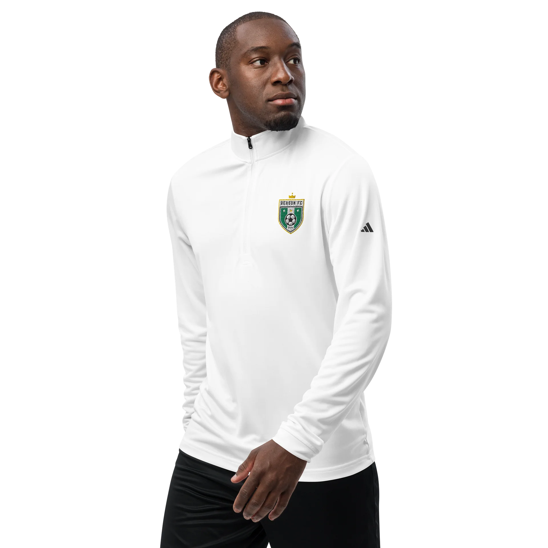 Reason FC Adidas Shield Logo Quarter-Zip Pullover product image (30)