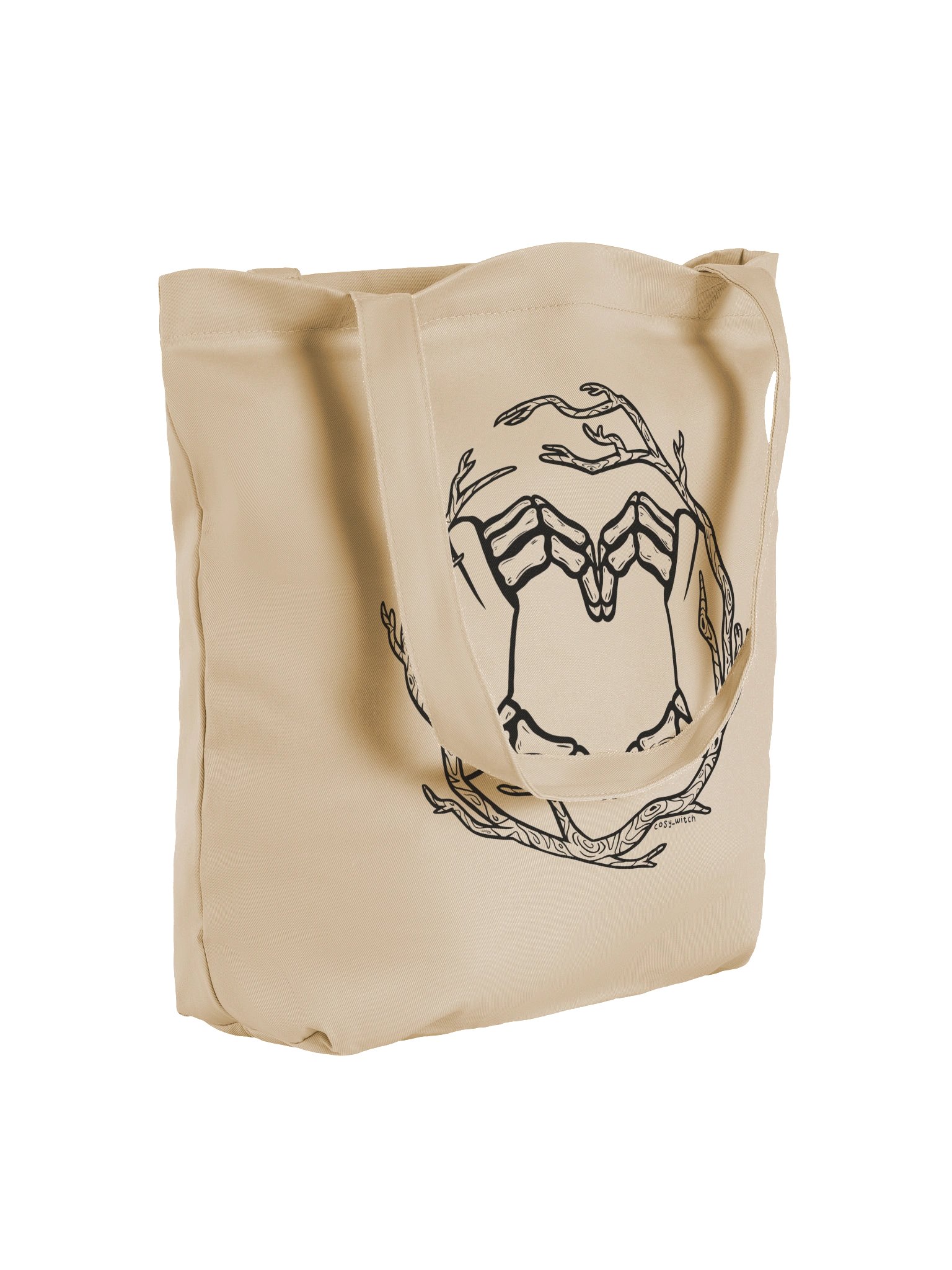 Coven Love Eco Cotton Tote Bag - Natural product image (4)
