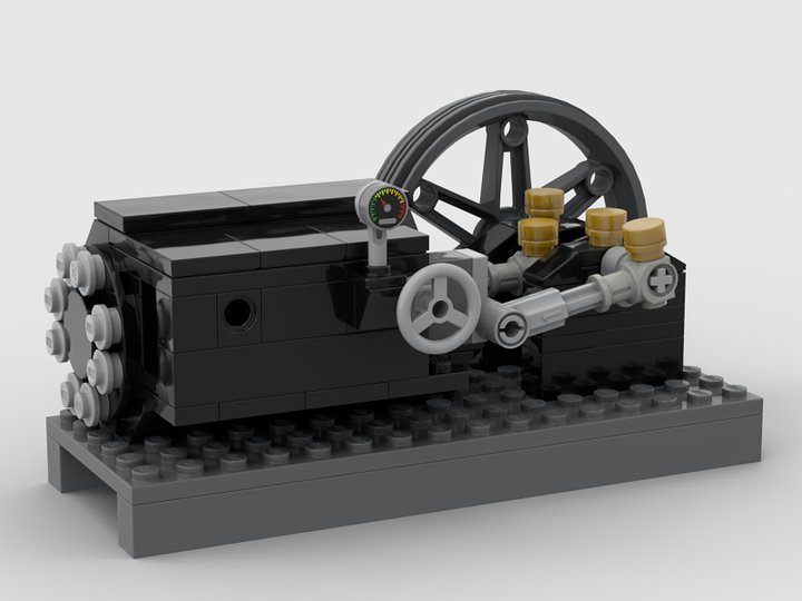 Working Steam Engine Instructions product image (1)