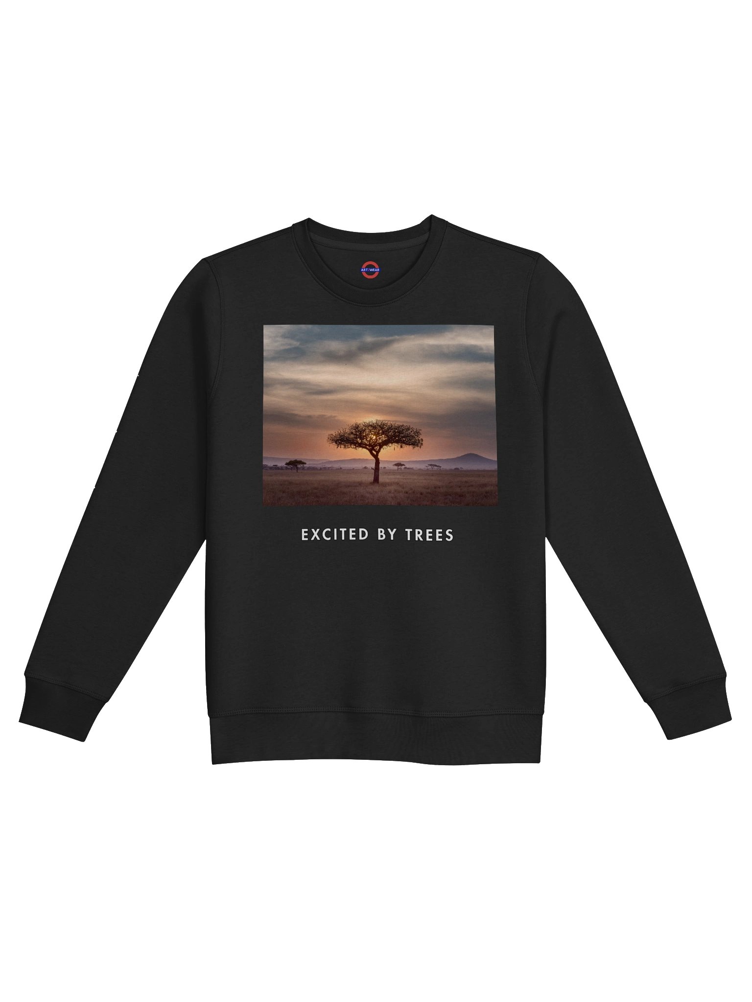 Art2Wear — Excited By Trees — Unisex Sweatshirt product image (1)